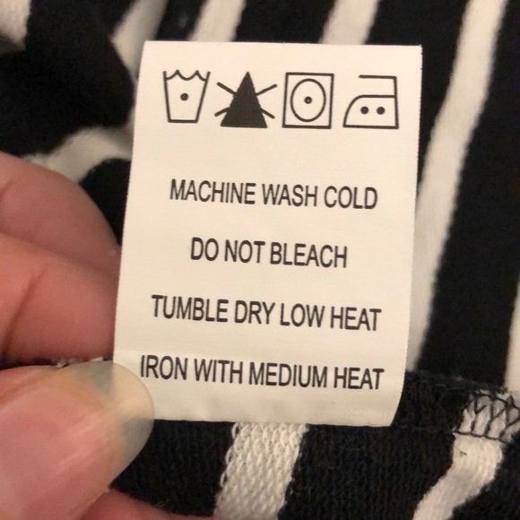 Mod Modele black and white striped blazer - Picture 3 of 7